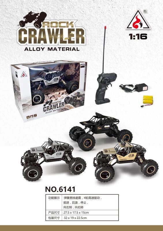 xe dieu khien rock crawler 614