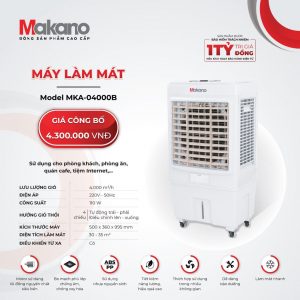 QUẠT HƠI NƯỚC MAKANO MKA 04000B