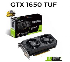 CARD ASUS TUF GAMING GEFORCE GTX 1650 -4G DDR 6 CHÍNH HÃNG