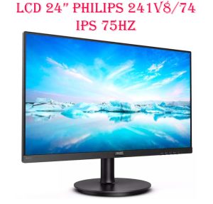 Màn hình LCD 24” Philips 241V8/74 IPS 75Hz Chính Hãng