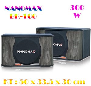 Bộ Loa nằm Nanomax BK-100 - Hàng chính hãng