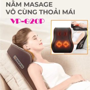 Gối Massage Hồng Ngoại Cổ Vai Gáy VP-G20P