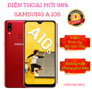 ĐIỆN THOẠI SAMSUNG A10S 2 SIM , BỘ NHỚ 32G , NEW 98% ( KHÔNG HỘP , KHÔNG PHỤ KIỆN )