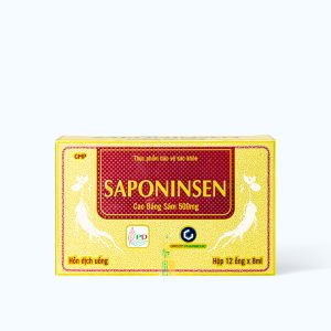 Cao đảng sâm SAPONINSEN hỗ trợ nâng cao sức đề kháng 500mg